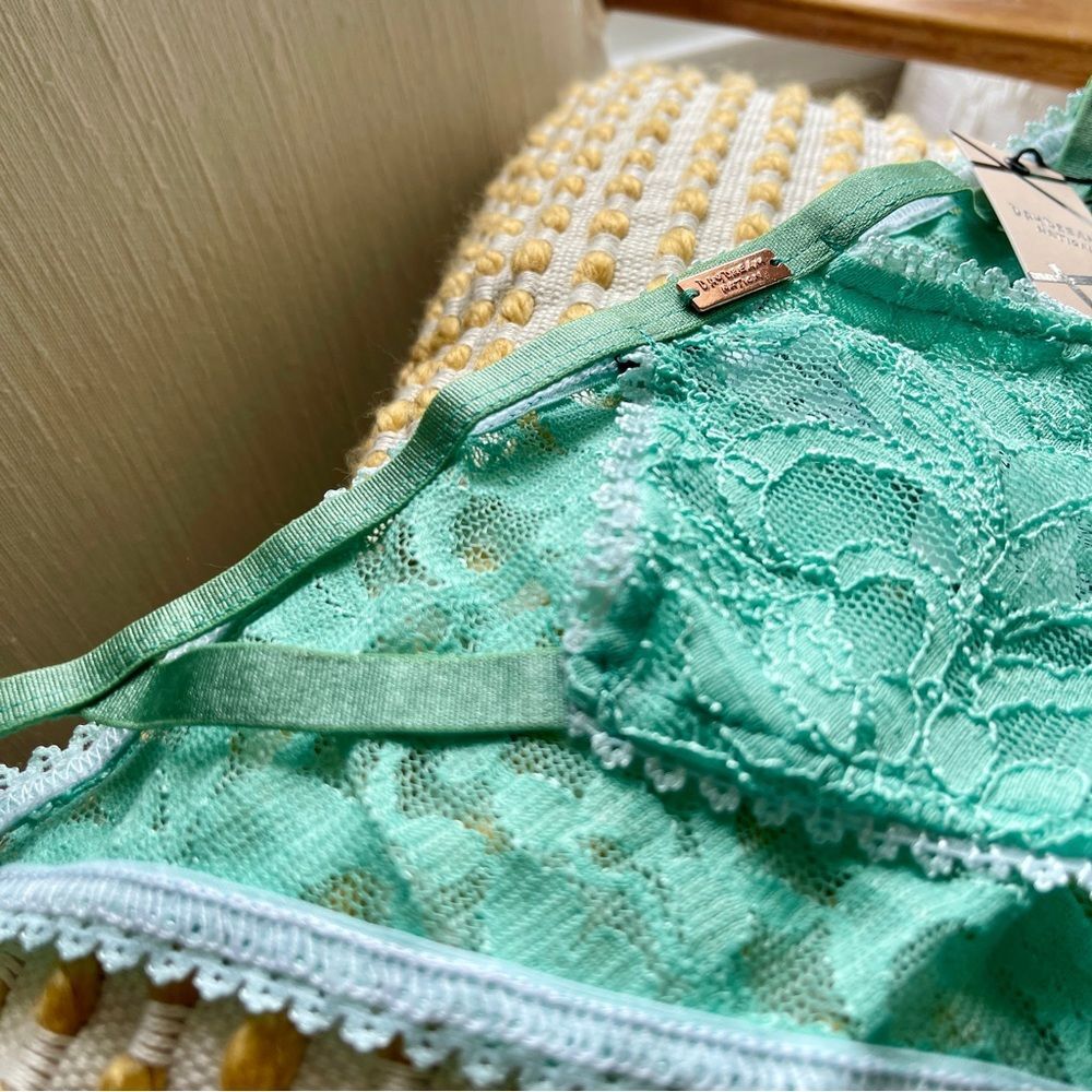✨ Luxe Lace “Ivy” Panty in Mint — Daydream Nation ✨